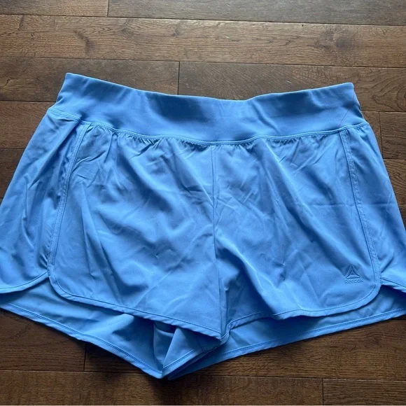 NEW Reebok Blue Athletic Shorts - Picture 4 of 12